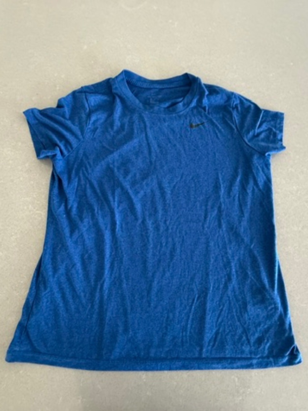 Women's Royal Blue XL Nike Athletic Crew Neck T-shirt X-Large XL